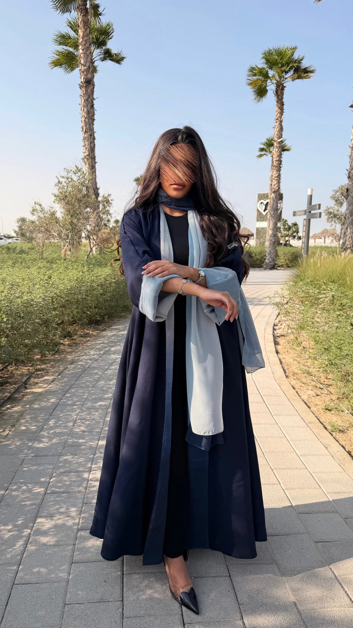 عبايه الغيمه (تنلبس من الجهتين)