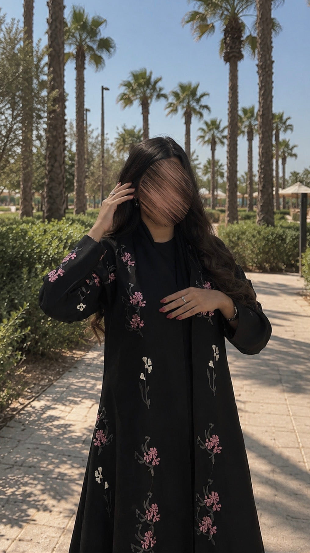 عبايه فتنة الورد