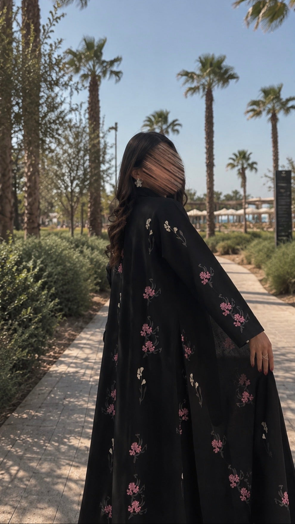 عبايه فتنة الورد