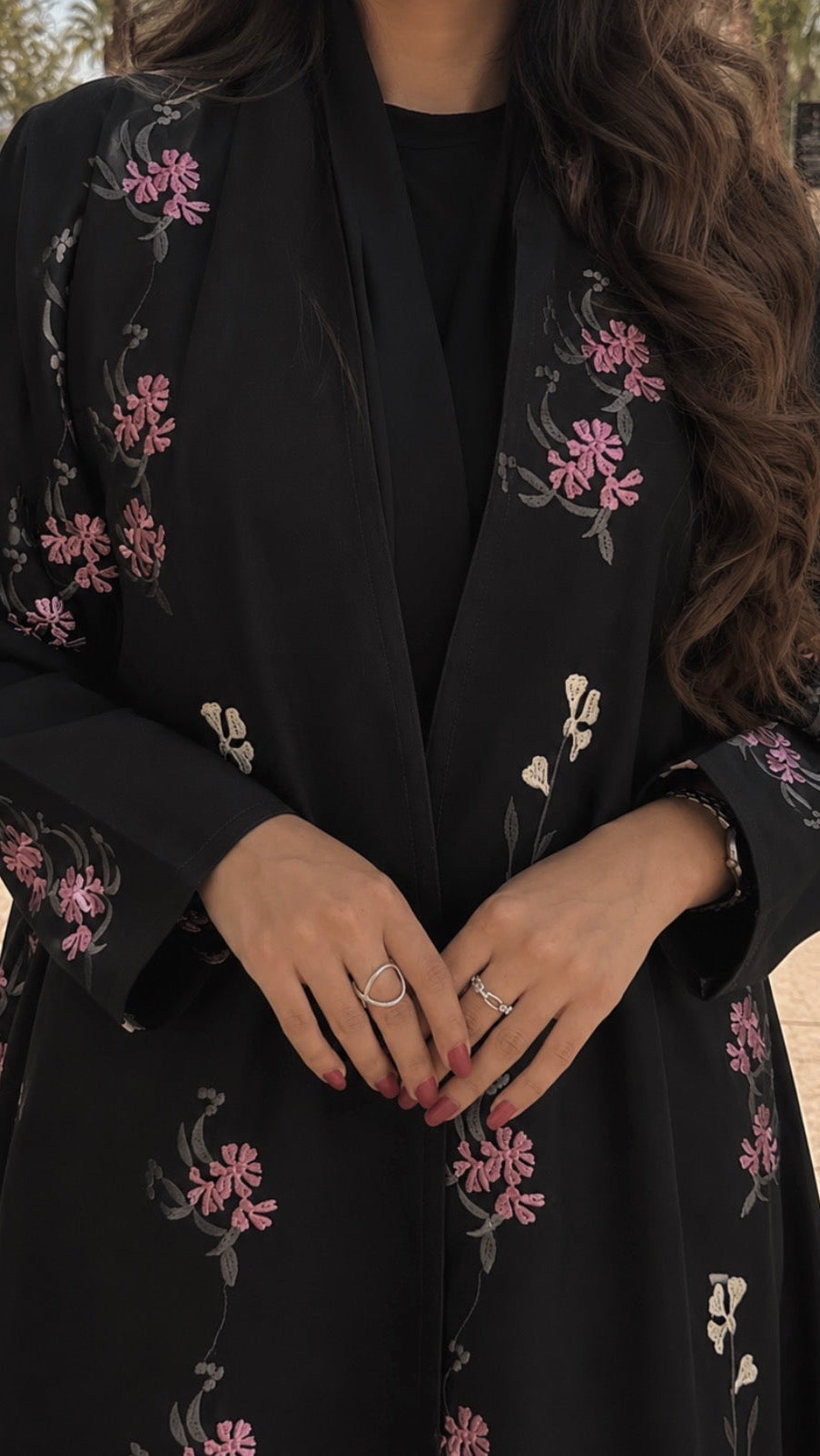 عبايه فتنة الورد